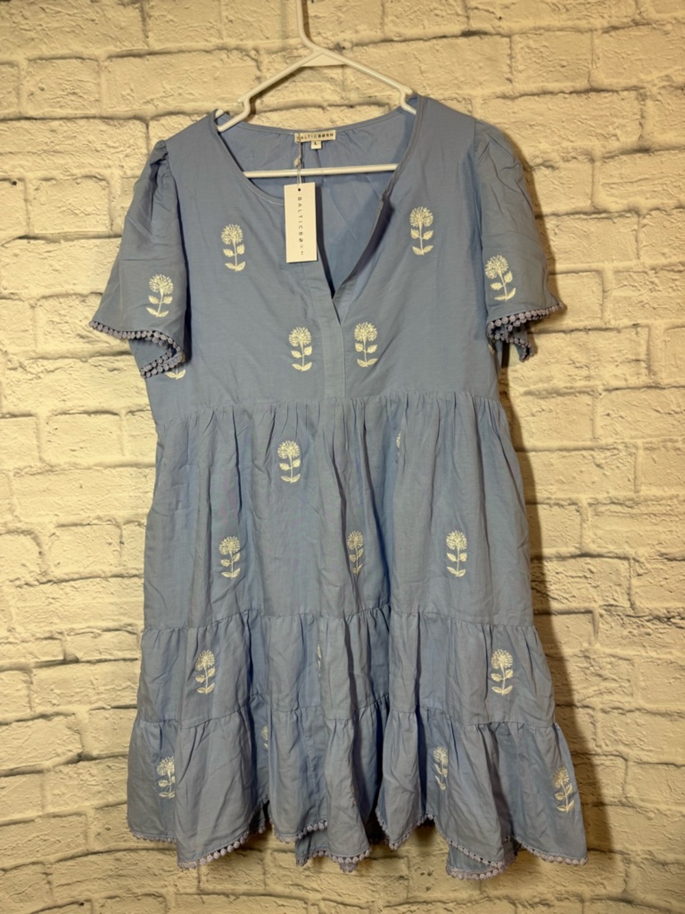 NWT Baltic Born Keegan Short Dress, Large